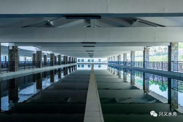 黔西南州首家使用超滤膜工艺兴义市北郊水厂正式投运
