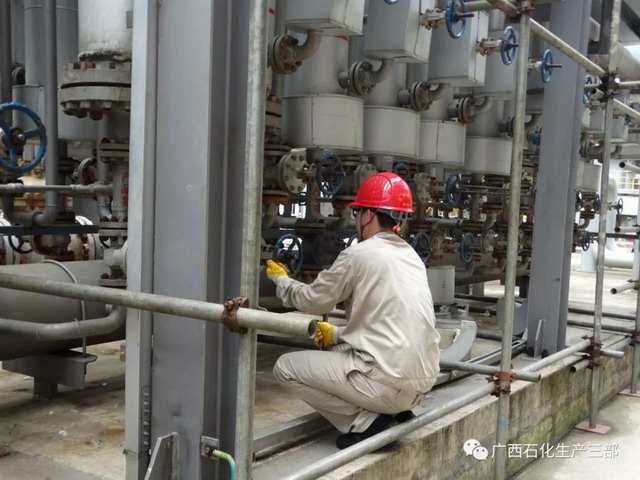 中石油广西石化生产三部氢气回收装置检修后顺利开工 中石油广西石化生产三部氢气回收装置检修后顺利开工