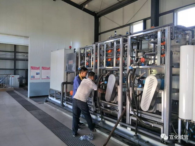 张家口市宣化区垃圾填埋场为渗沥液处理设备做好保养 张家口市宣化区垃圾填埋场为渗沥液处理设备做好保养