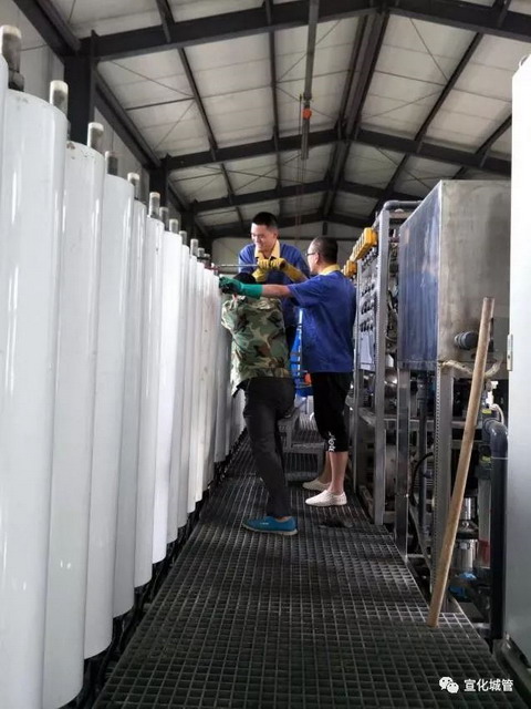 张家口市宣化区垃圾填埋场为渗沥液处理设备做好保养 张家口市宣化区垃圾填埋场为渗沥液处理设备做好保养