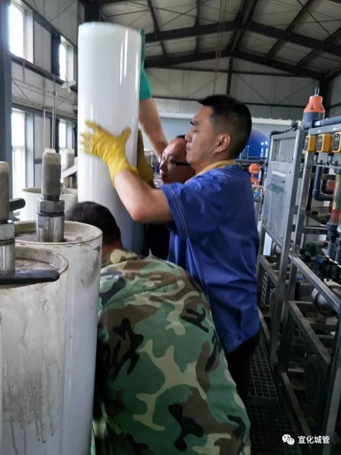 张家口市宣化区垃圾填埋场为渗沥液处理设备做好保养 张家口市宣化区垃圾填埋场为渗沥液处理设备做好保养