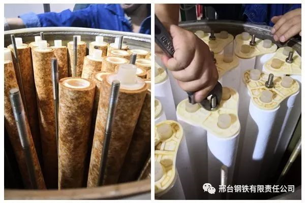 邢钢动力厂热电车间对反渗透制水保安过滤器拆检维护 邢钢动力厂热电车间对反渗透制水保安过滤器拆检维护