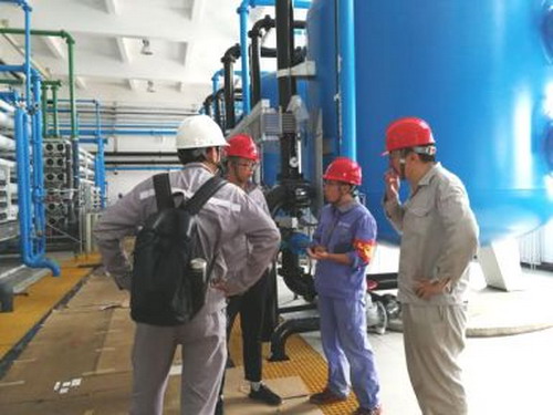无畏气候酷热难耐京秦热电化学制水协调配合系统调试 无畏气候酷热难耐京秦热电化学制水协调配合系统调试