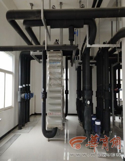 西安市经开区草滩污水处理厂办公区冬暖夏凉变废为宝 西安市经开区草滩污水处理厂办公区冬暖夏凉变废为宝