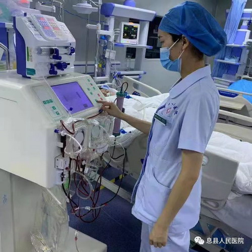 河南省息县人民医院血透室完成全县首例床旁血液净化 河南省息县人民医院血透室完成全县首例床旁血液净化