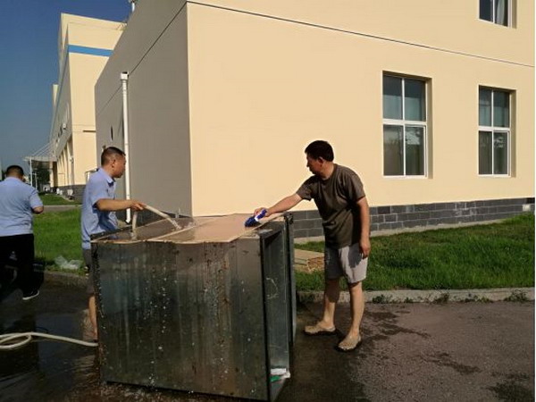 国药集团工业公司顺义基地污水处理站自主清洗MBR膜片 国药集团工业公司顺义基地污水处理站自主清洗MBR膜片