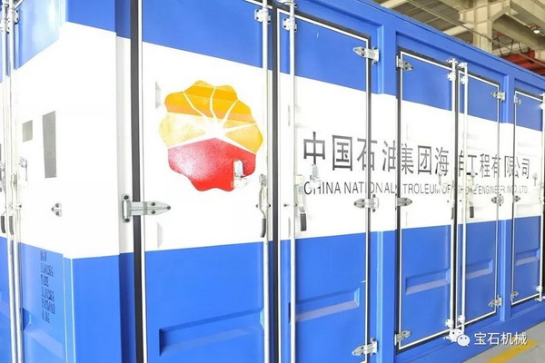 DNV审核的防爆橇装高压膜制氮设备在宝石机械试制成功 DNV审核的防爆橇装高压膜制氮设备在宝石机械试制成功