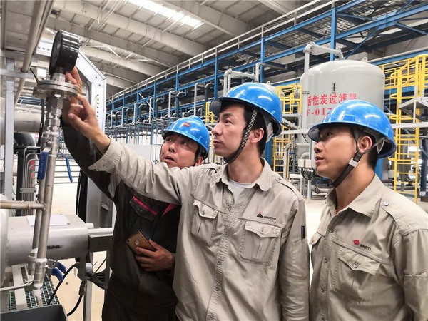 煤制油化工公管分公司水中心运行一班的“吉祥三宝” 煤制油化工公管分公司水中心运行一班的“吉祥三宝”