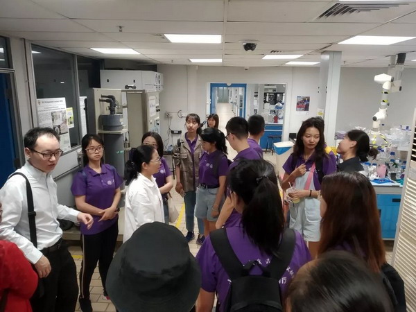 南开环工学子交流访问团赴新加坡游学到新生水厂参观 南开环工学子交流访问团赴新加坡游学到新生水厂参观