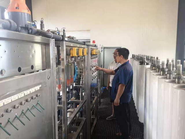 张家口市宣化区益康公司渗沥液处理站应对强降雨天气