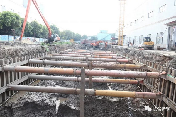 正在紧张建设中江苏长强钢铁中水回用项目12月底完工 正在紧张建设中江苏长强钢铁中水回用项目12月底完工