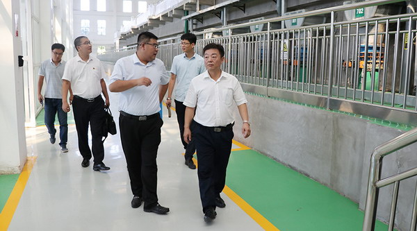 瑞恒茂集团董事长带队考察中新天津生态城再生水处理 瑞恒茂集团董事长带队考察中新天津生态城再生水处理
