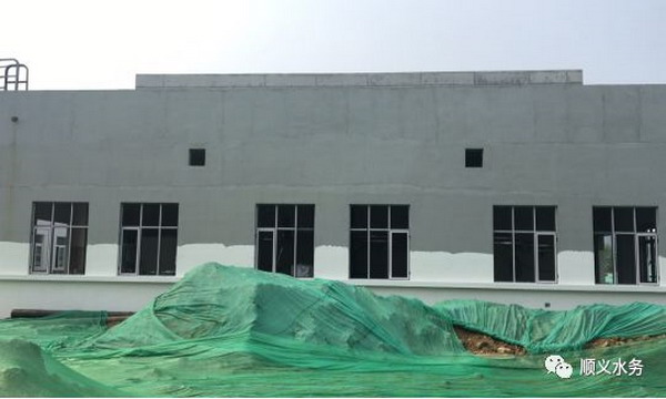 顺义区杨镇再生水厂升级改造工程开展标准化工地建设