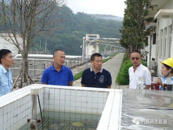 南宁市城管委一行到成都市兴蓉再生能源渗滤液厂参观 南宁市城管委一行到成都市兴蓉再生能源渗滤液厂参观