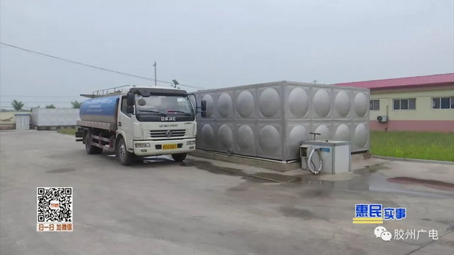 胶州市农村饮水保障工程直饮水设备为村民供应桶装水 胶州市农村饮水保障工程直饮水设备为村民供应桶装水