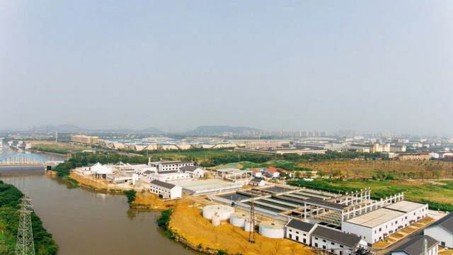 无锡市锡山水务采用MBR工艺新建的云林分厂正在试运行