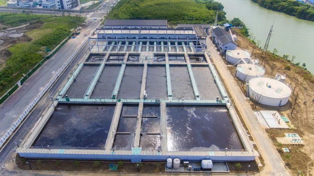 无锡市锡山水务采用MBR工艺新建的云林分厂正在试运行