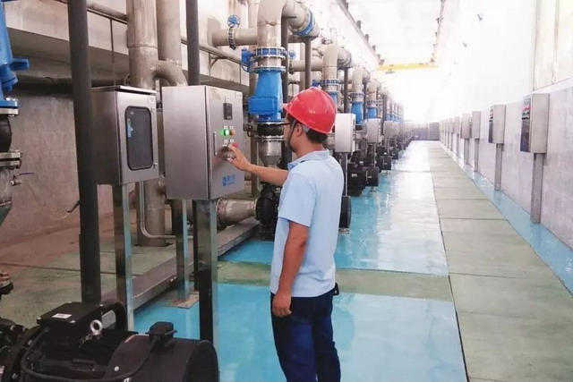 无锡市锡山水务采用MBR工艺新建的云林分厂正在试运行