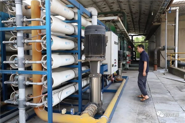 龙游经济开发区投资5000万元启动了中水回用工程建设