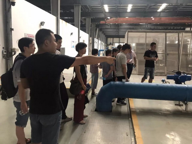 福建漳州市东墩污水处理厂公众开放日展示MBR处理工艺 福建漳州市东墩污水处理厂公众开放日展示MBR处理工艺