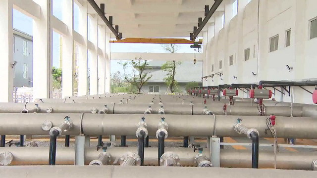 常州市政府督查组一行来到武进区滨湖污水处理厂督查