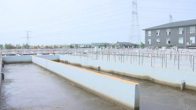 常州市政府督查组一行来到武进区滨湖污水处理厂督查