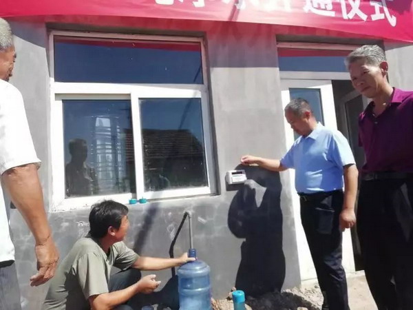 干部挂职帮扶的山东胶州市胶北街道北赵村开通纯净水 干部挂职帮扶的山东胶州市胶北街道北赵村开通纯净水