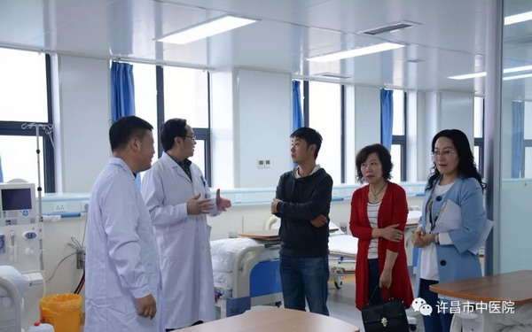 精心筹备近一年许昌市中医院血液净化科迎来首位患者 精心筹备近一年许昌市中医院血液净化科迎来首位患者