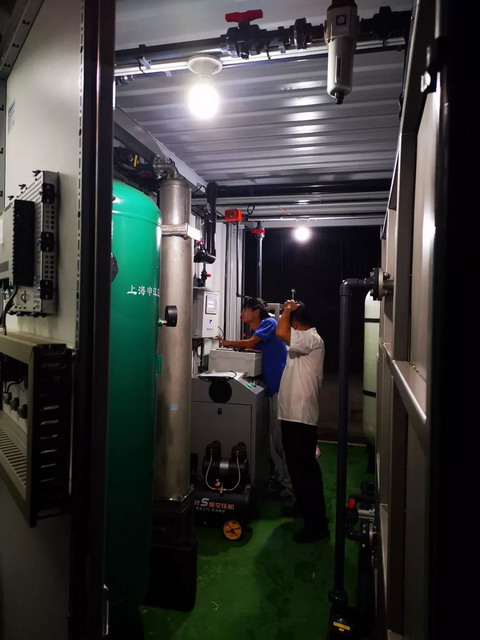 福建省政府组织在天健水务小白鹭农饮水项目现场考察 福建省政府组织在天健水务小白鹭农饮水项目现场考察