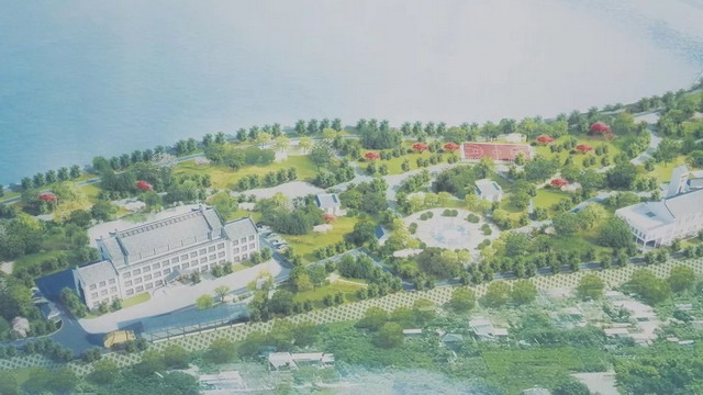 全地埋式结构广州市洛溪岛净水厂一期工程正紧张施工 全地埋式结构广州市洛溪岛净水厂一期工程正紧张施工