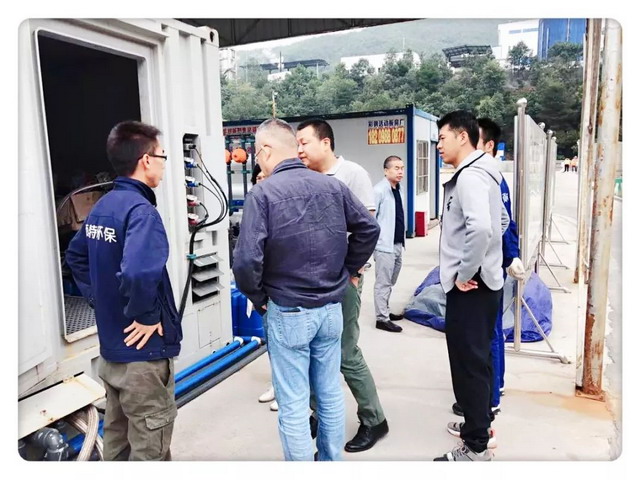 陕西环保集团考察成都硕特环保交流膜处理废水零排放 陕西环保集团考察成都硕特环保交流膜处理废水零排放