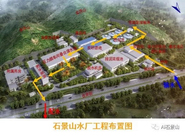 北京市石景山水厂2021年后可让居民喝上南水北调的水 北京市石景山水厂2021年后可让居民喝上南水北调的水