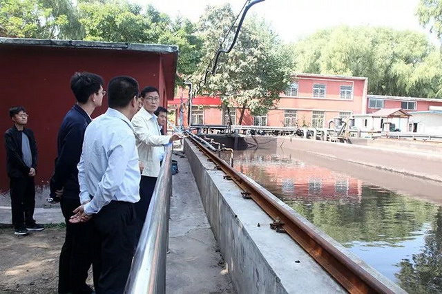 西山煤电总工程师调研镇城底矿矿井水厂改造项目工程 西山煤电总工程师调研镇城底矿矿井水厂改造项目工程