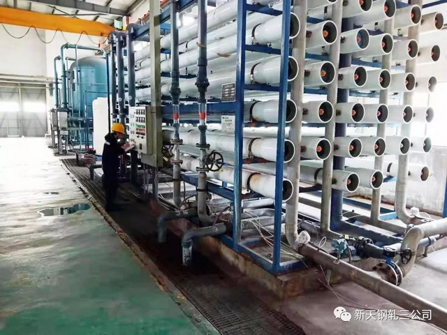 新天钢轧三公司实现了对废水资源最大限度的回收利用 新天钢轧三公司实现了对废水资源最大限度的回收利用
