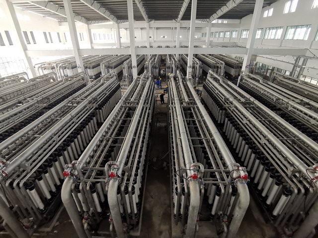中国化学工程旗下四化建承建广州市北部水厂安装工程