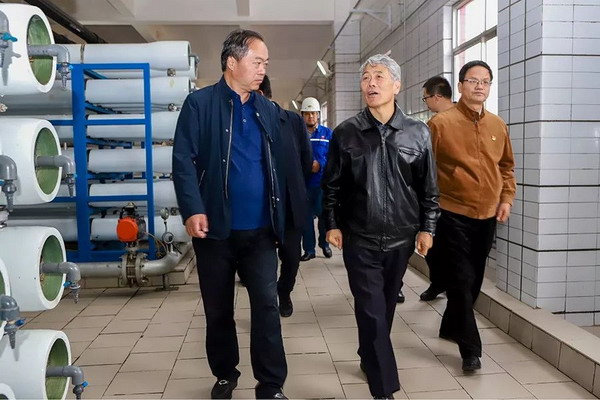 区政协主席崔波一行赴宁夏天元锰业调研污水处理工艺 区政协主席崔波一行赴宁夏天元锰业调研污水处理工艺