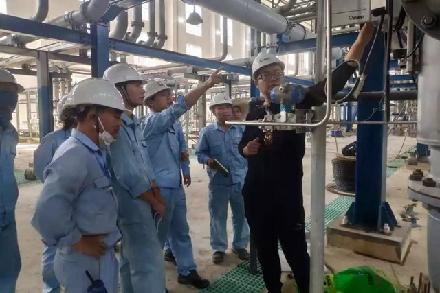 中科炼化给水区域脱盐水站首套超滤装置一次投运成功 中科炼化给水区域脱盐水站首套超滤装置一次投运成功