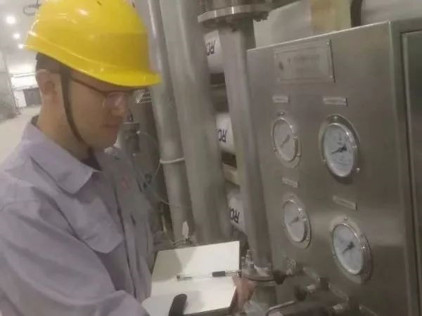 深能保定发电厂运行人员独立完成制水设备膜元件清洗 深能保定发电厂运行人员独立完成制水设备膜元件清洗