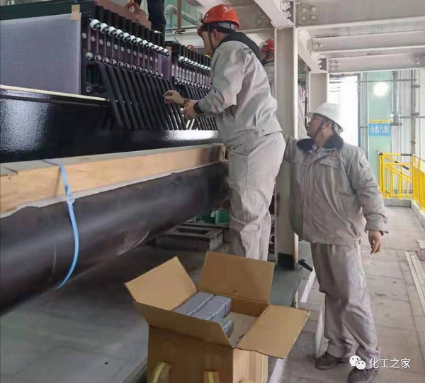 鄂尔多斯电力冶金集团氯碱化工PVC续建项目安装离子膜 鄂尔多斯电力冶金集团氯碱化工PVC续建项目安装离子膜