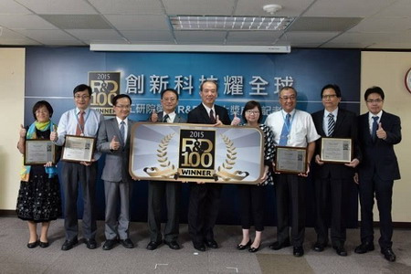 台湾工研院纳米纤维滤膜等4项技术获R&D 100 Awards全球百大科技研发奖 台湾工研院纳米纤维滤膜等4项技术获R&D 100 Awards全球百大科技研发奖
