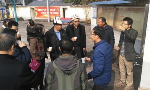 参观“科技惠民项目”农村优质供水工程示范点 参观“科技惠民项目”农村优质供水工程示范点