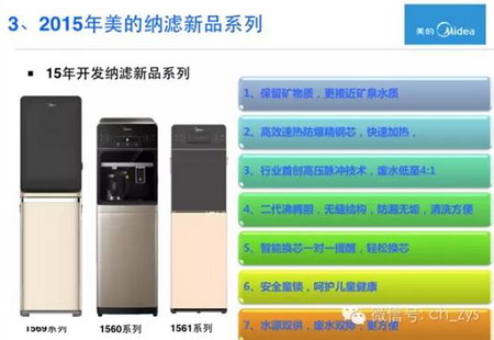 2015年美的纳滤净水新品系列 2015年美的纳滤净水新品系列
