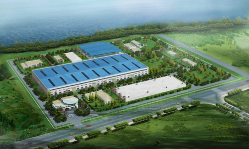青岛董家口海水淡化厂效果图(供图:碧水源宣传策划部) 青岛董家口海水淡化厂效果图(供图:碧水源宣传策划部)