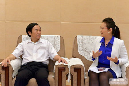 江苏省副省长徐南平院士接受中国政府网记者采访 江苏省副省长徐南平院士接受中国政府网记者采访