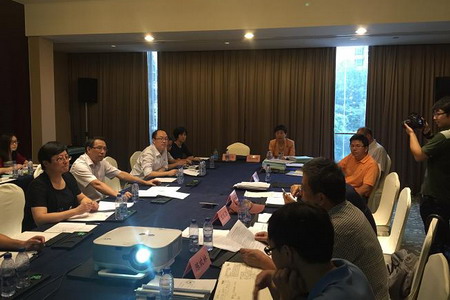 国家海洋局科技司辛红梅副司长率队对杭水中心承担的海洋公益专项“外驱动转子式能量回收等海水淡化节能新装置研制”项目进行中期检查 国家海洋局科技司辛红梅副司长率队对杭水中心承担的海洋公益专项“外驱动转子式能量回收等海水淡化节能新装置研制”项目进行中期检查