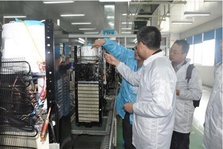 中国消费者协会栗元广一行在美的净饮水工厂深度调研 中国消费者协会栗元广一行在美的净饮水工厂深度调研