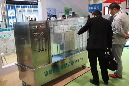 第四届WaterEx北京水展上平板膜生物反应器吸引了专业参观者 第四届WaterEx北京水展上平板膜生物反应器吸引了专业参观者
