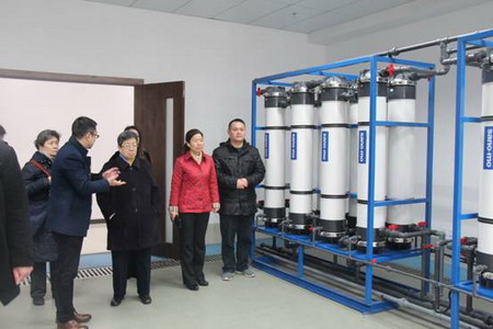 中国发明协会朱丽兰会长赴湖州森诺膜考察膜蒸馏技术 中国发明协会朱丽兰会长赴湖州森诺膜考察膜蒸馏技术