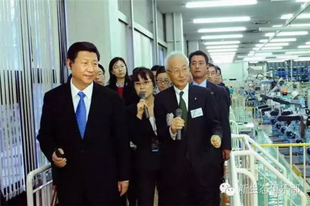 2009年时任国家副主席的习近平到北九州市考察 2009年时任国家副主席的习近平到北九州市考察