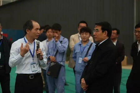 北京市王安顺市长一行考察桑德投建肖家河污水处理厂 北京市王安顺市长一行考察桑德投建肖家河污水处理厂
